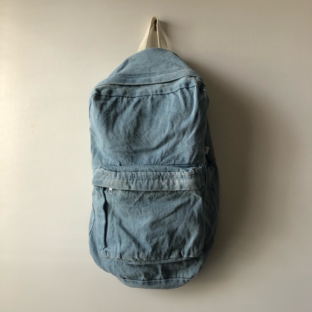 Denim Backpack